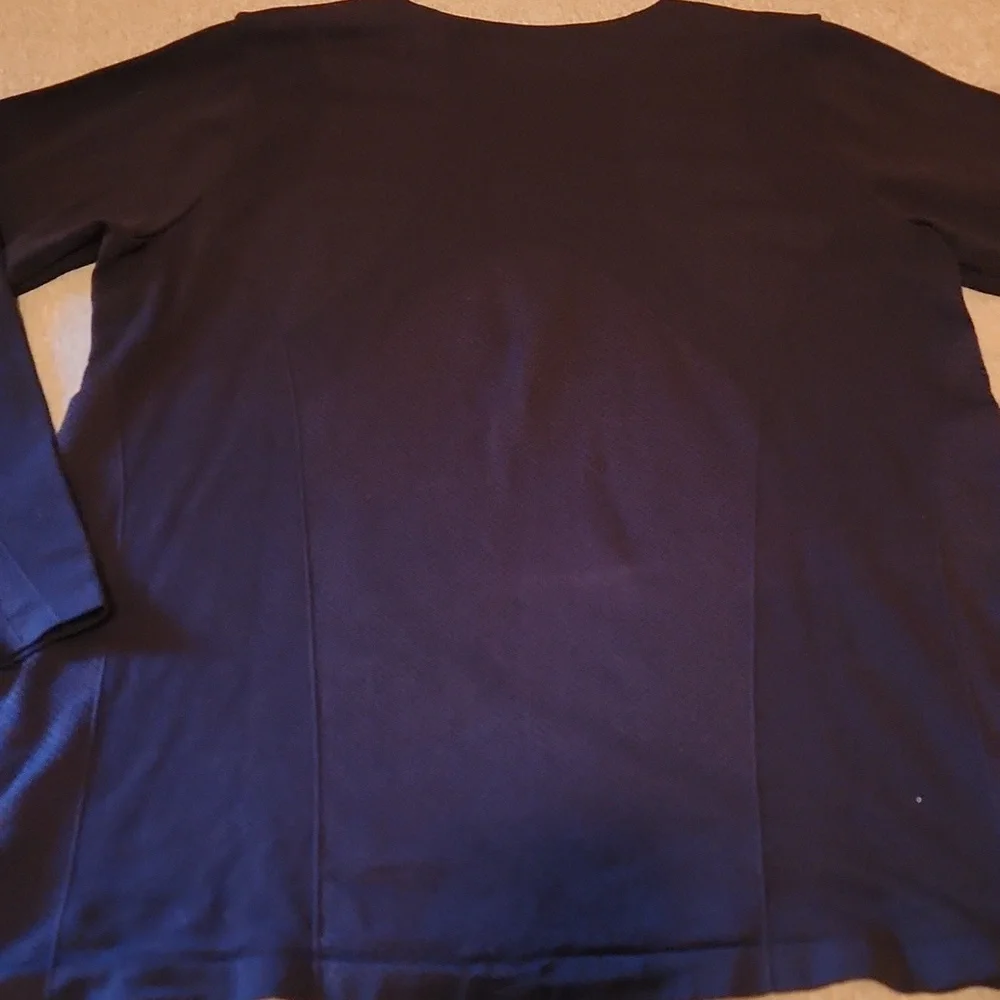 Zuda Athletic Black Long Sleeve Shirt Wimans Size 2X - Picture 4 of 8